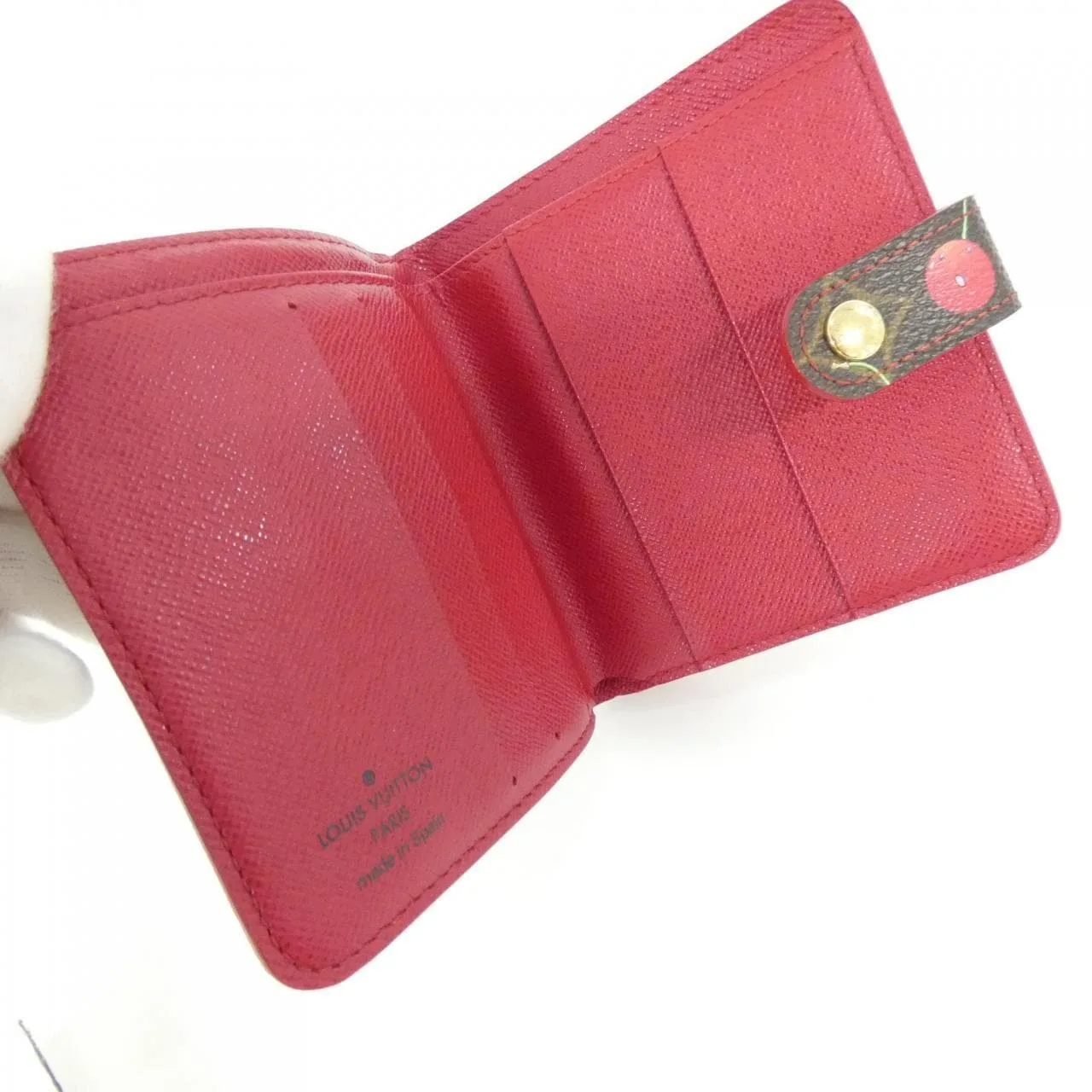 LOUIS VUITTON M95005 Wallet Monogram Rouge Monogram Rank A - Thumbnail 4