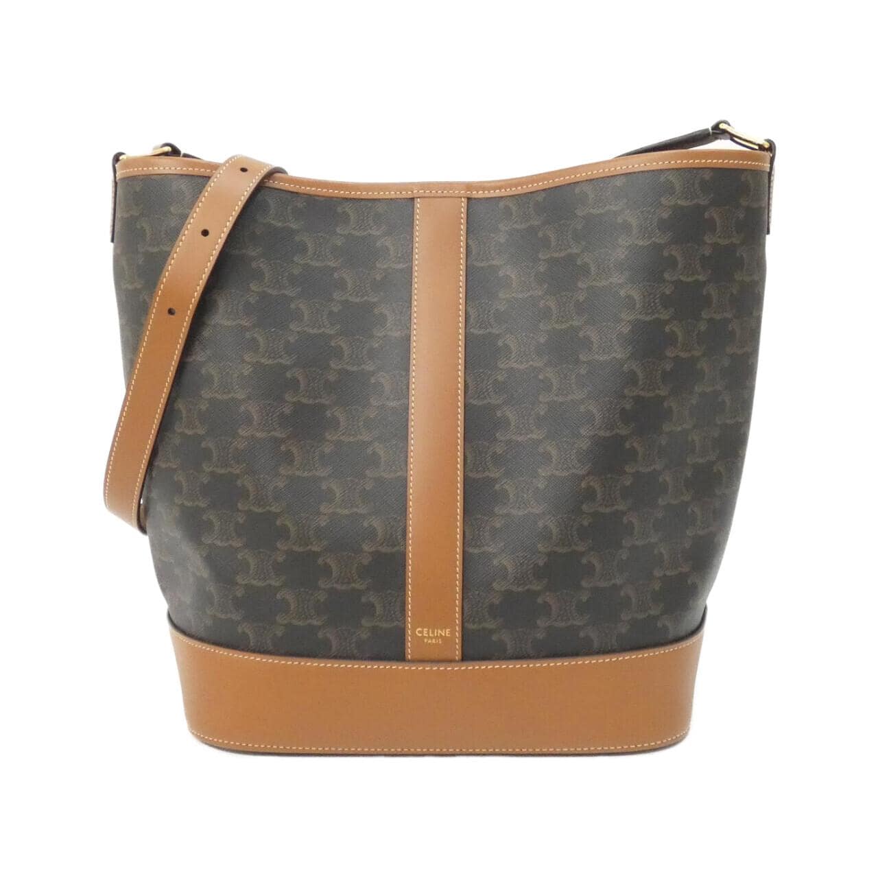 CELINE Triomphe 191132CAS Shoulder Canvas