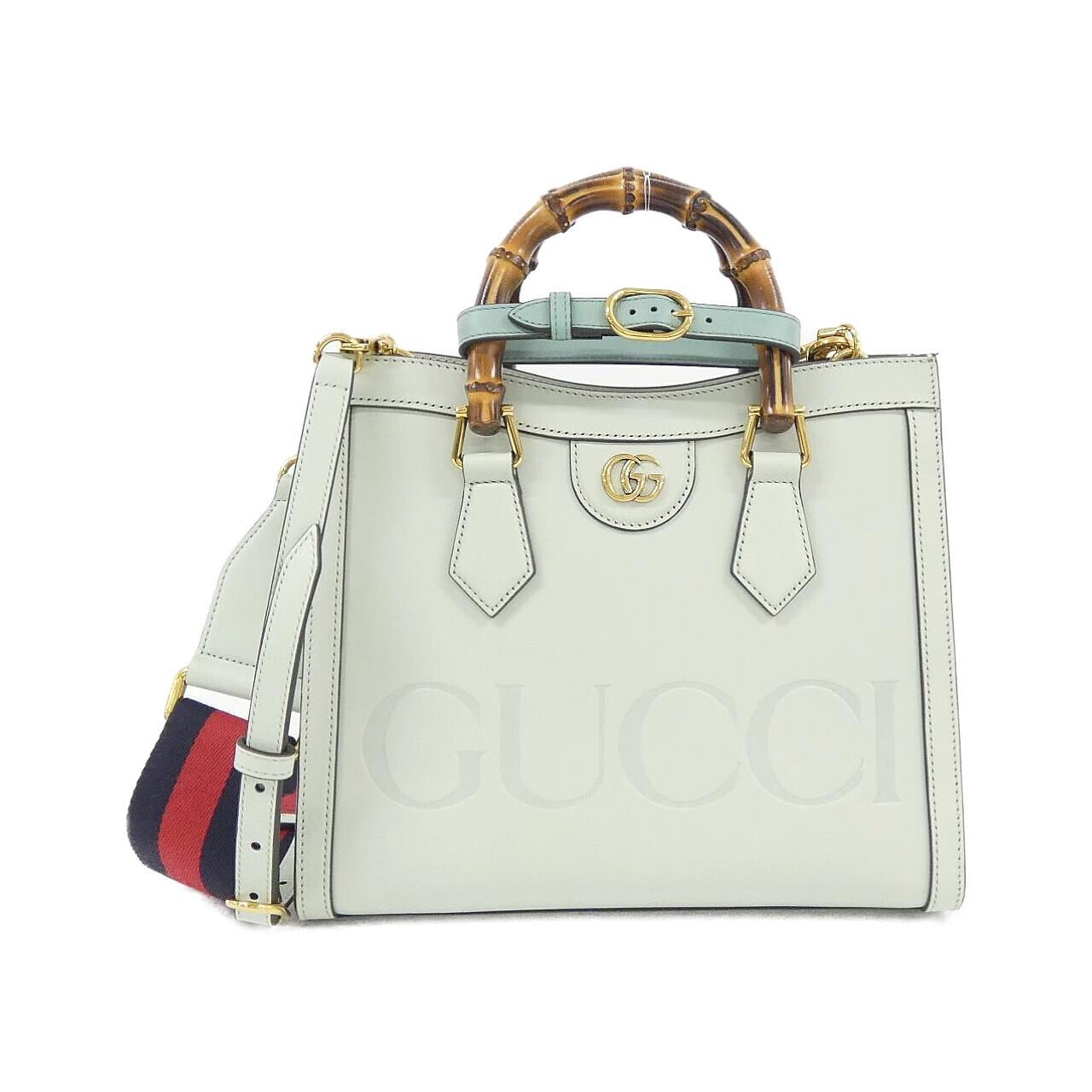 GUCCI 702721 FACPO Handbag Leather