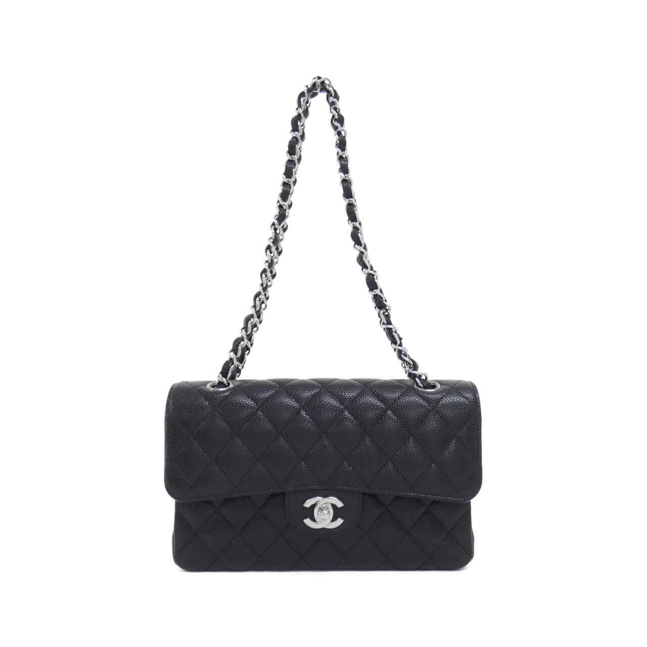 CHANEL Matelasse 1113 Shoulder Grained Calfskin