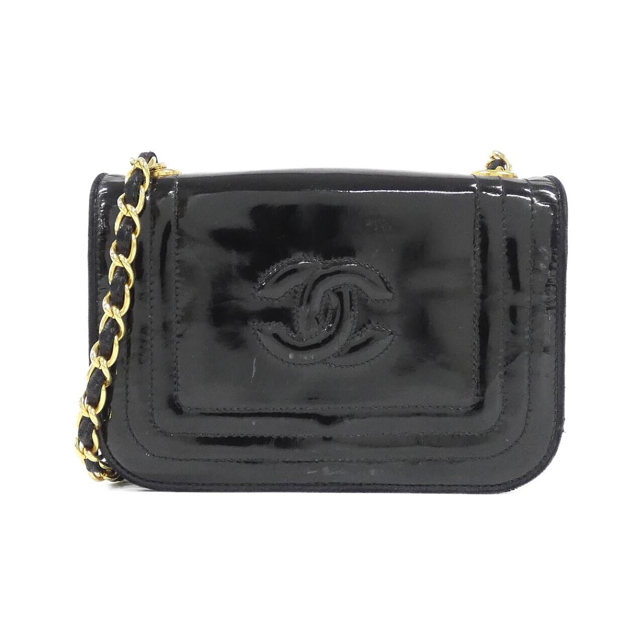 CHANEL 肩背包 漆皮