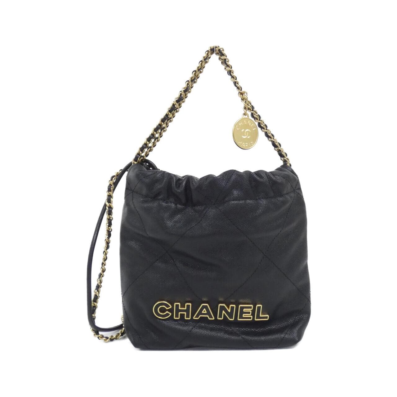 CHANEL Chanel 22 AS3980 Handbag Grained Calfskin