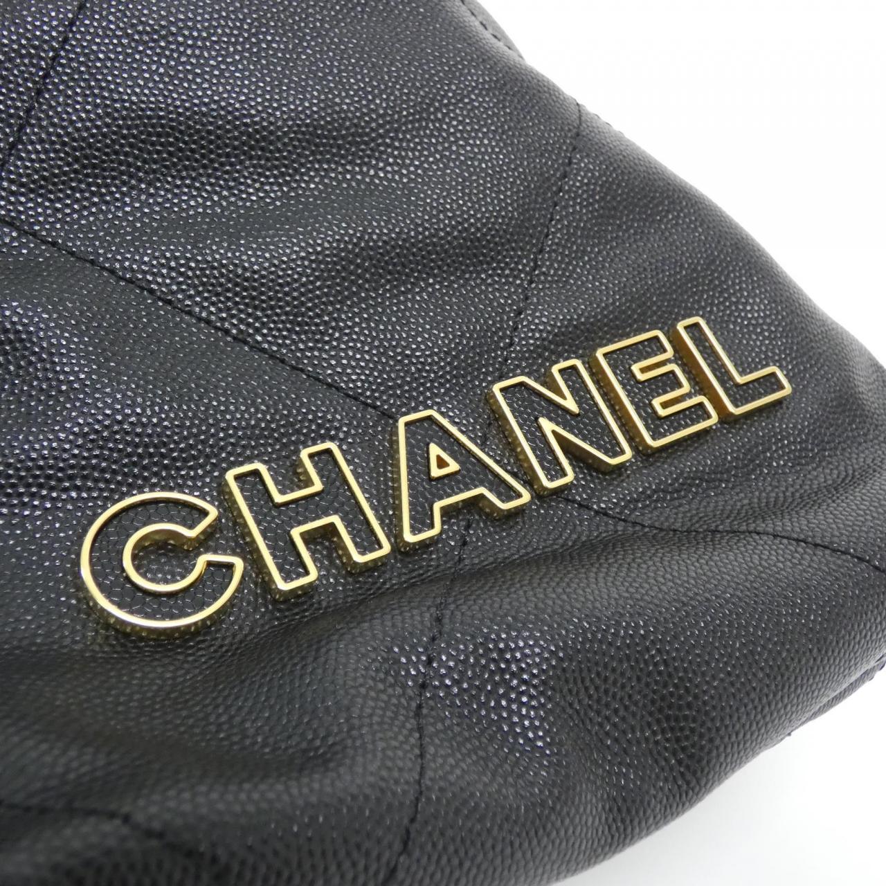 CHANEL Chanel 22 AS3980 Handbag Grained Calfskin 4