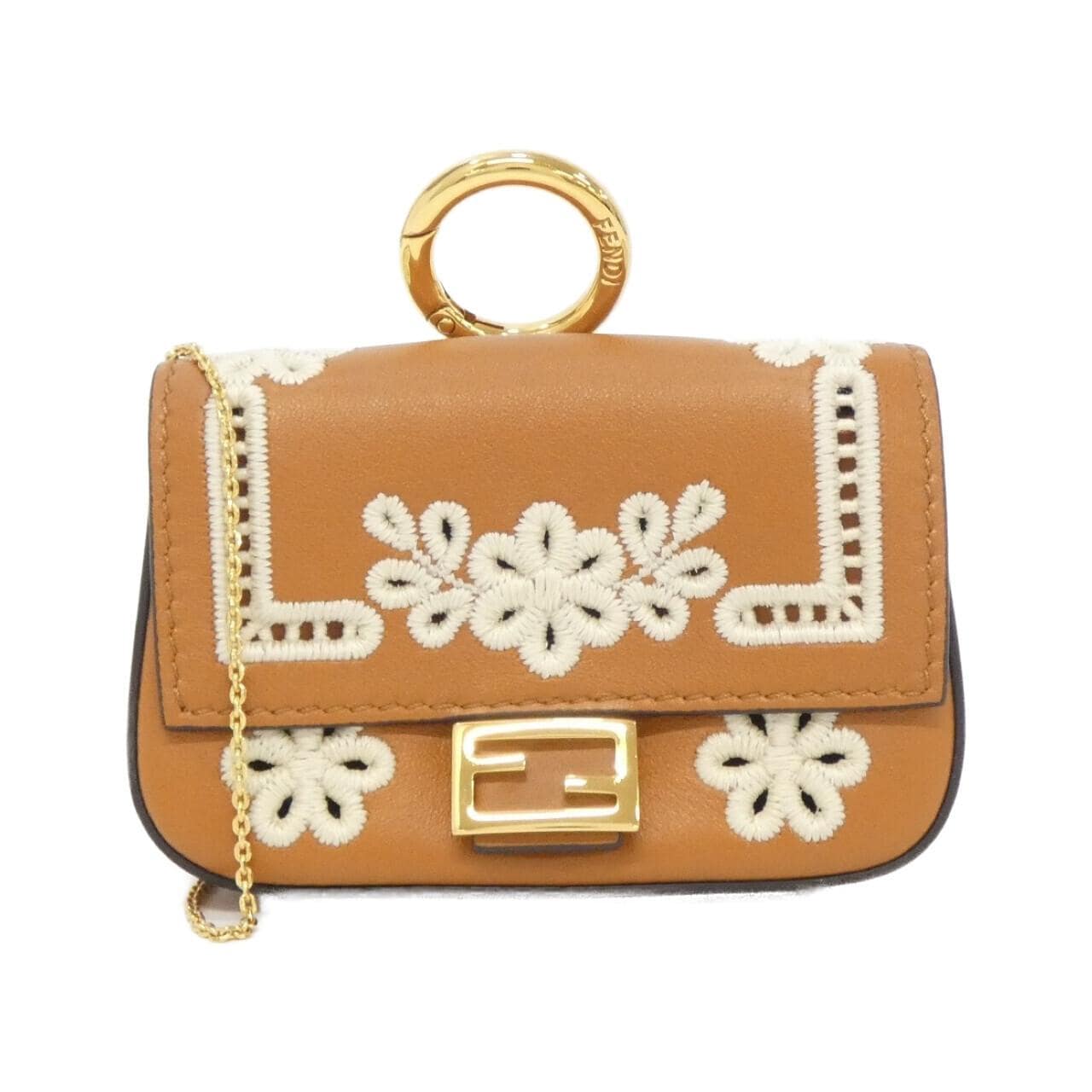 FENDI Baguette 7AR844 AFD0 鎖匙包 皮革