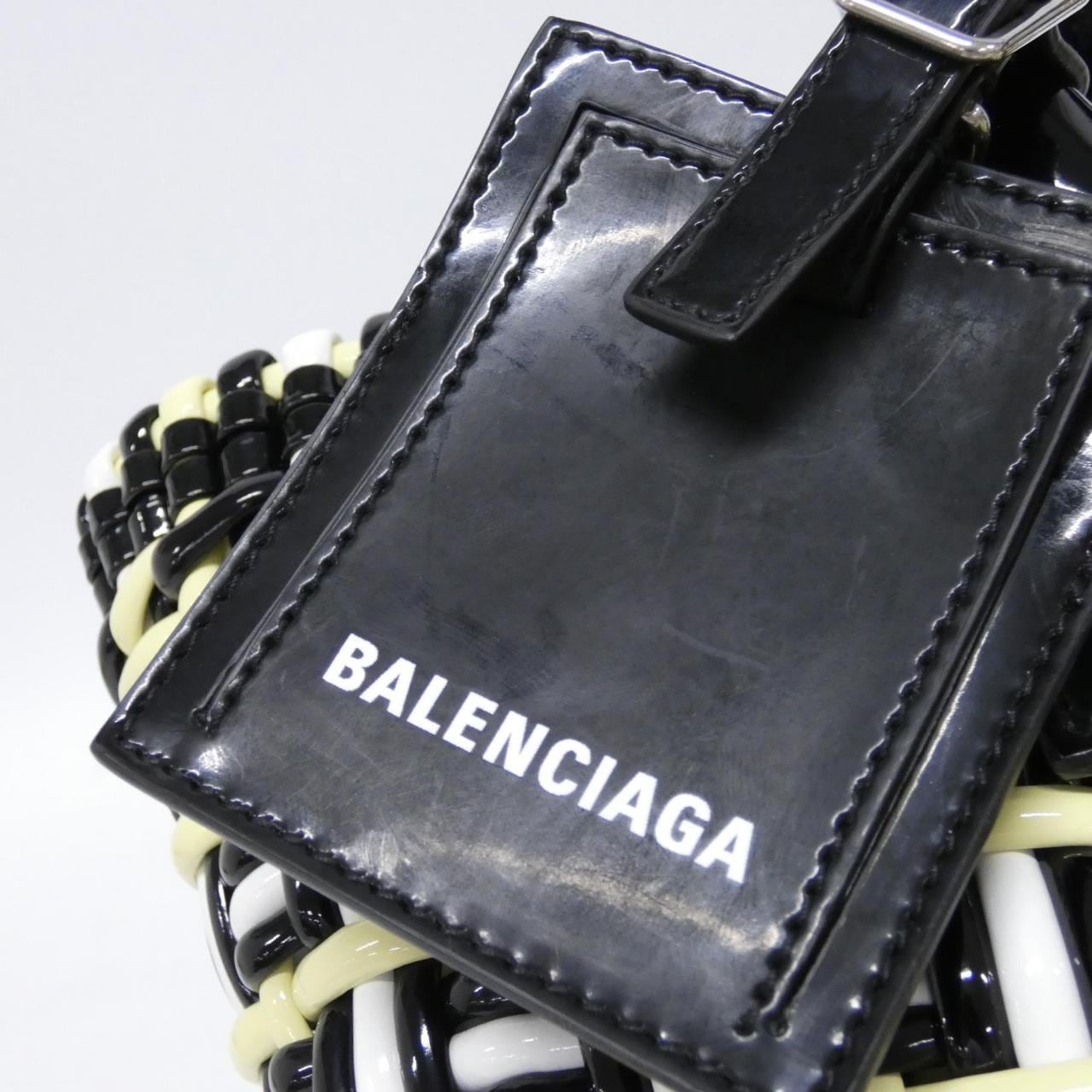 BALENCIAGA Bistro 671342 210DC 手提包 漆皮 4