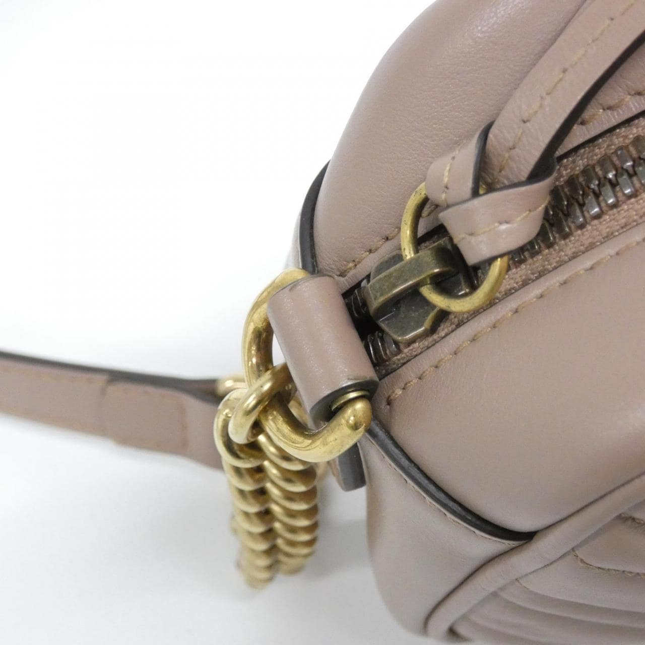 GUCCI Marmont 447632 DTD1T Shoulder Leather 4