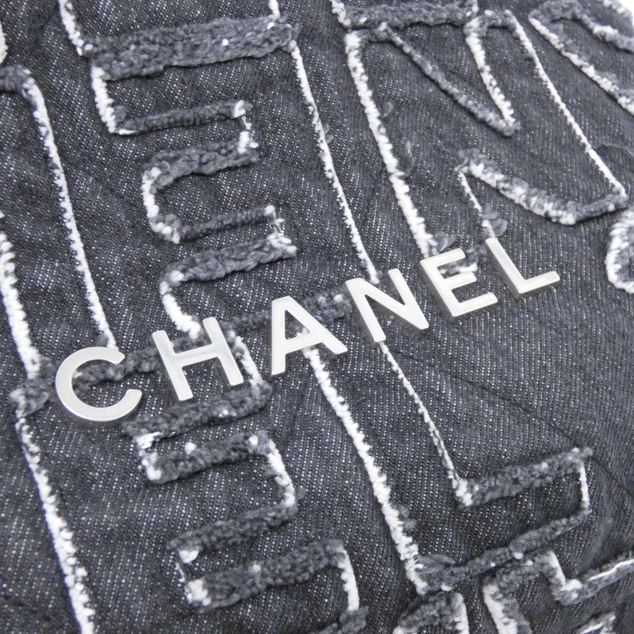 CHANEL Chanel 22 AS3260 肩背包 牛仔布 4