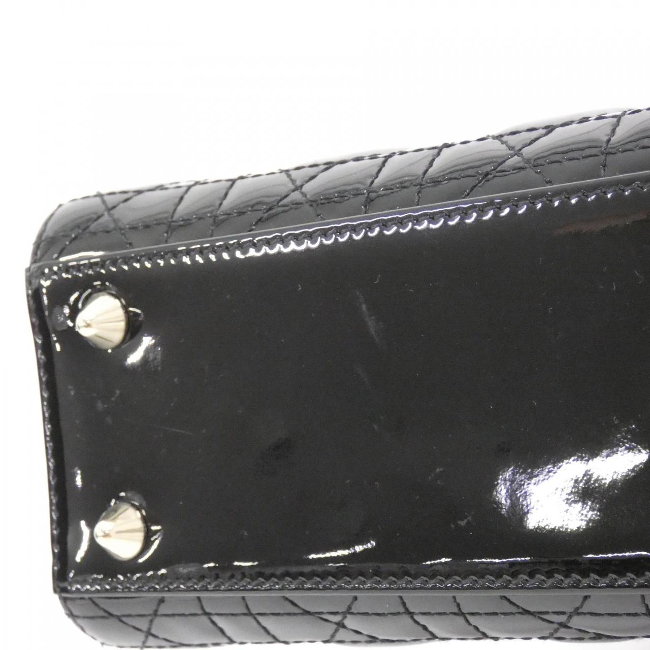 DIOR Lady Dior M0531OWCB 手提包 漆皮 3