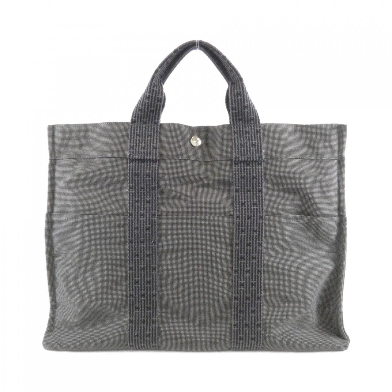 HERMES 100951M Handbag Canvas