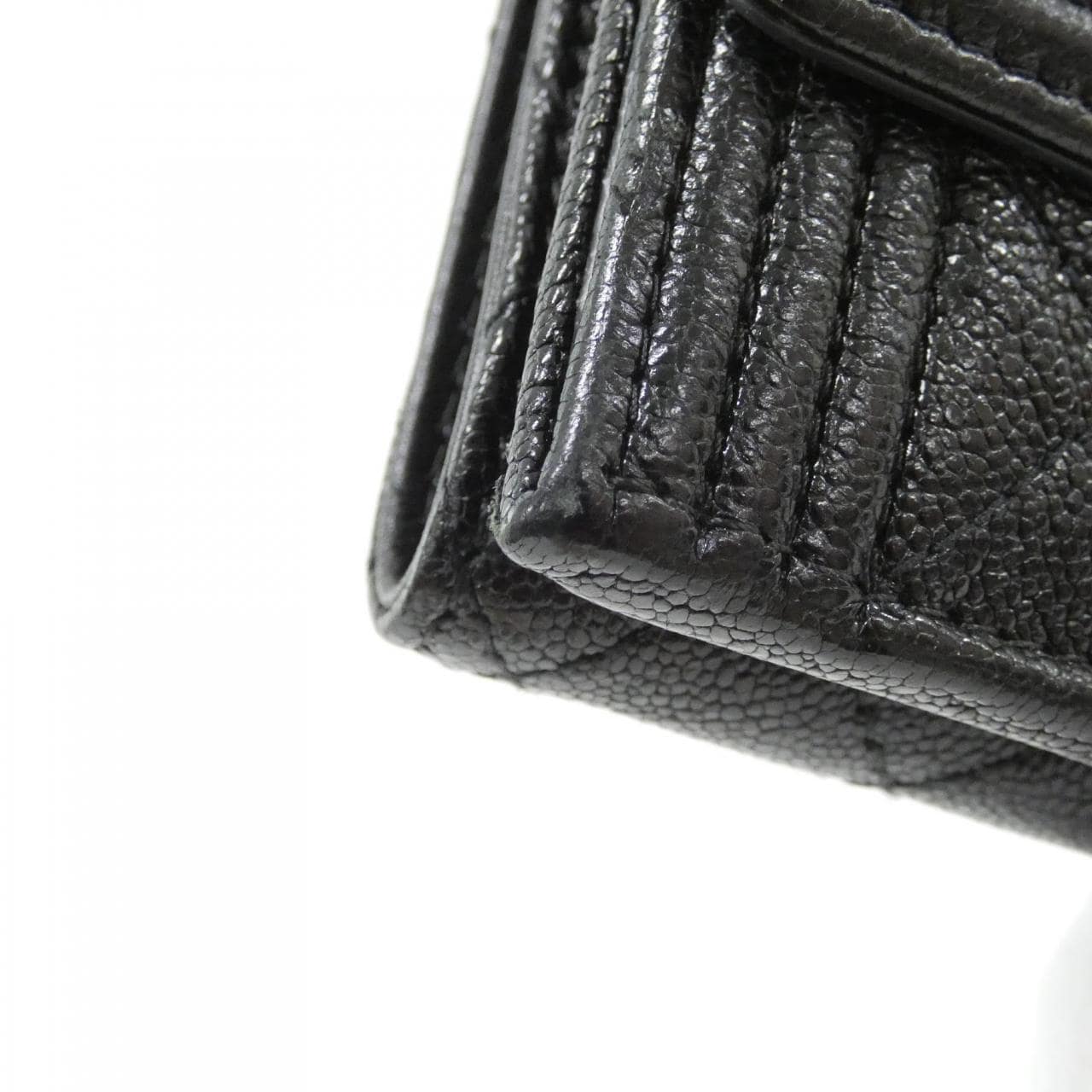 CHANEL Boy Chanel 84432 Wallet Grained Calfskin 3