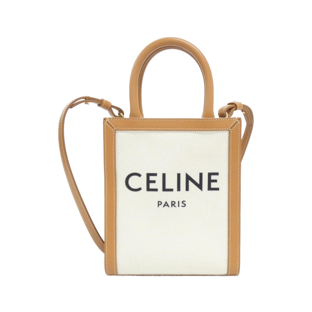 CELINE Cabas 193302BNZ Handbag Canvas