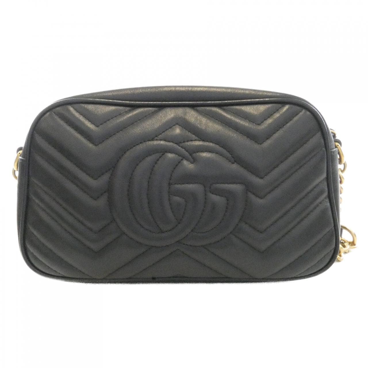 GUCCI GG Marmont 447632 DTD1T Shoulder Leather 2