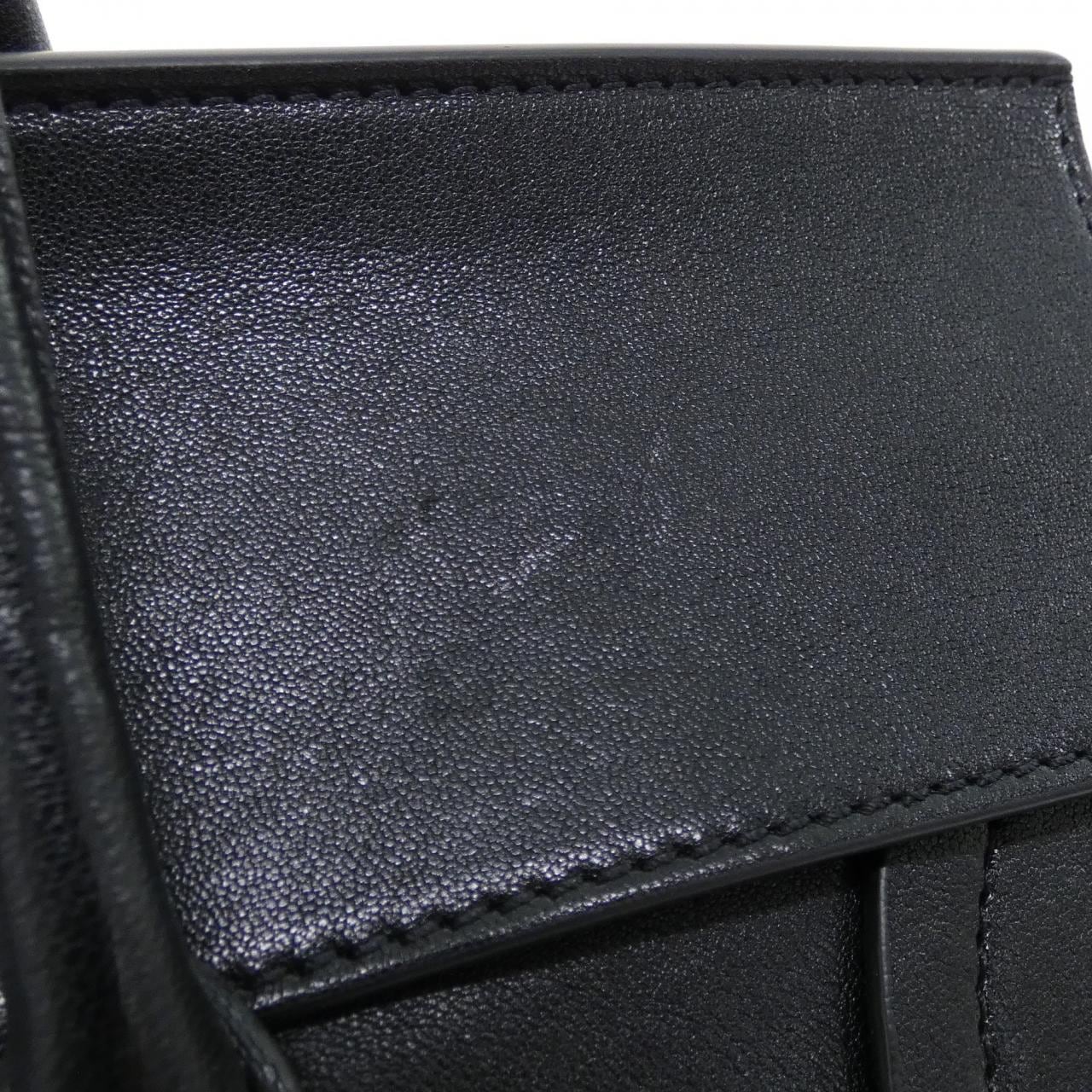 CELINE Luggage 123693GW2 手提包 羊皮 4