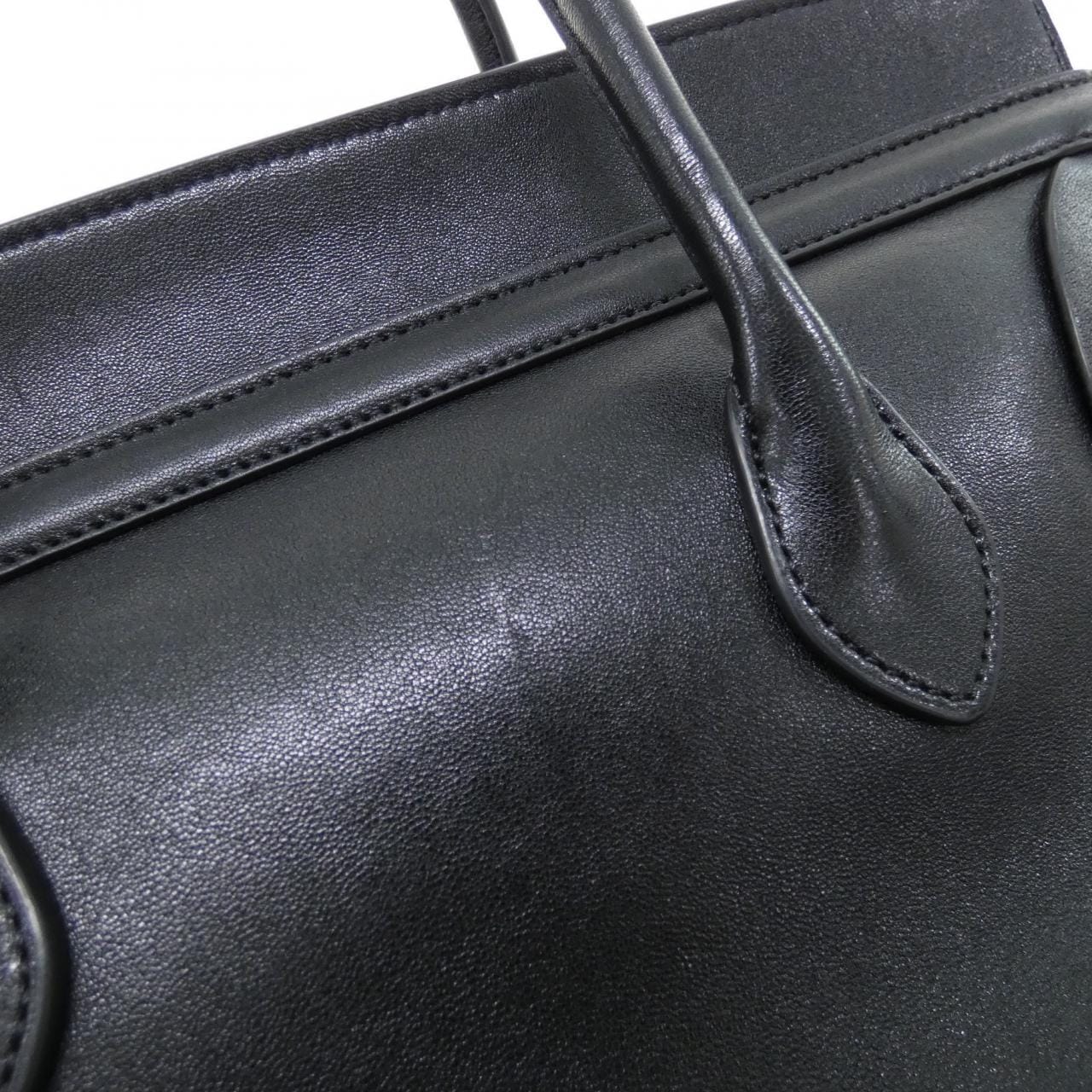 CELINE Luggage 123693GW2 手提包 羊皮 5