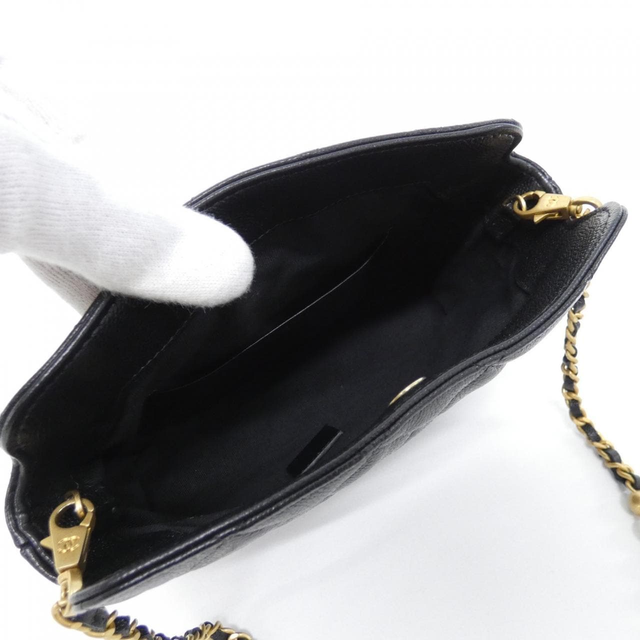 CHANEL AP4585 Wallet Grained Calfskin 6