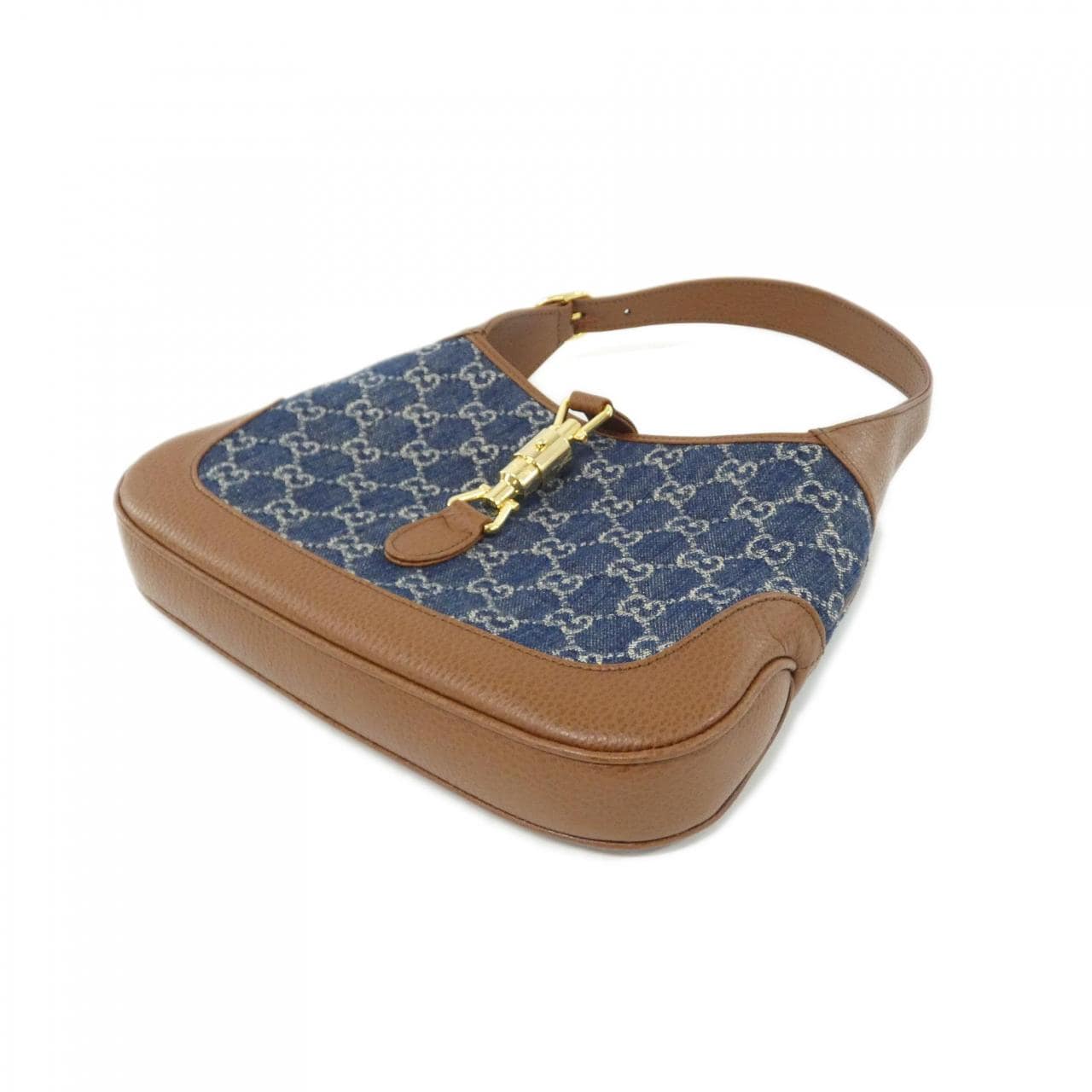 GUCCI Jackie 636706 2KQGG Shoulder Denim 3