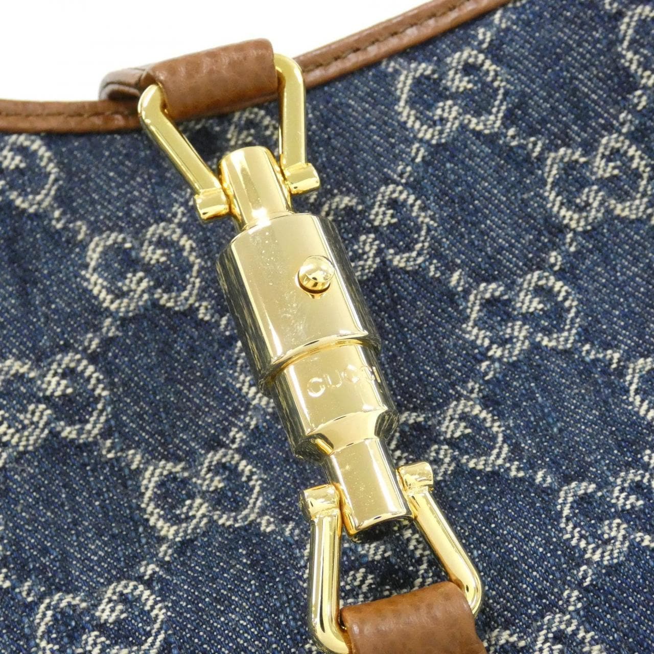 GUCCI Jackie 636706 2KQGG Shoulder Denim 4