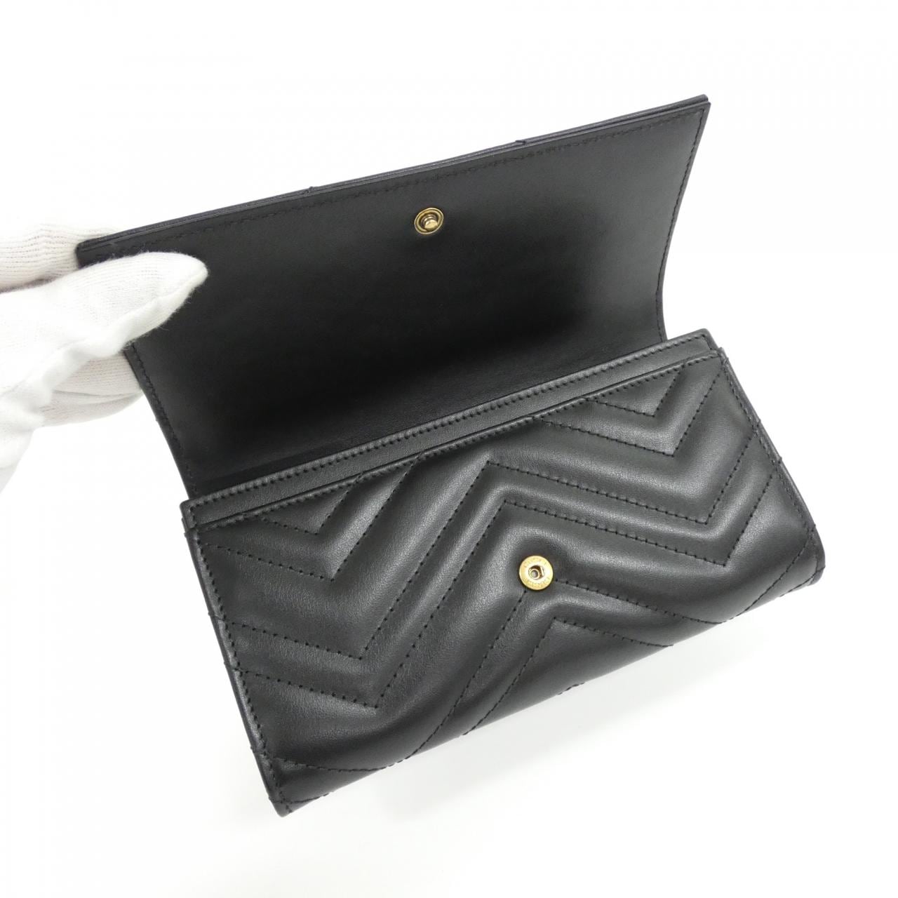 GUCCI Marmont 443436 DTD1T Wallet Leather 4