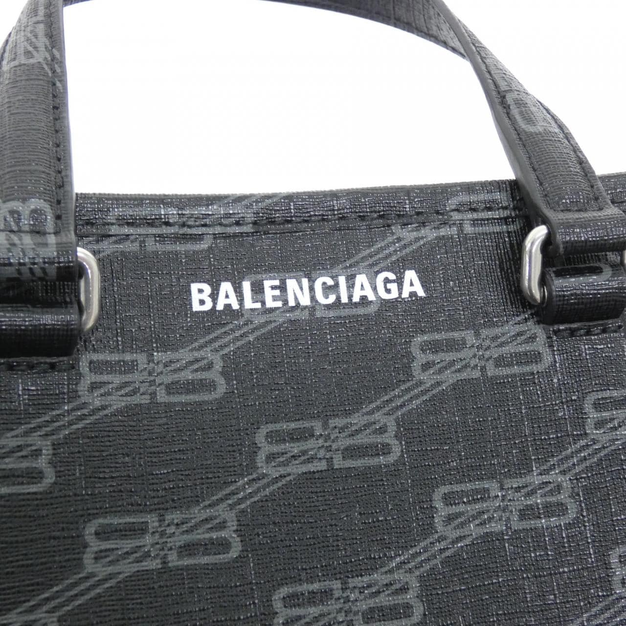 BALENCIAGA Everyday Shopper 702699 210DJ Handbag Canvas 4