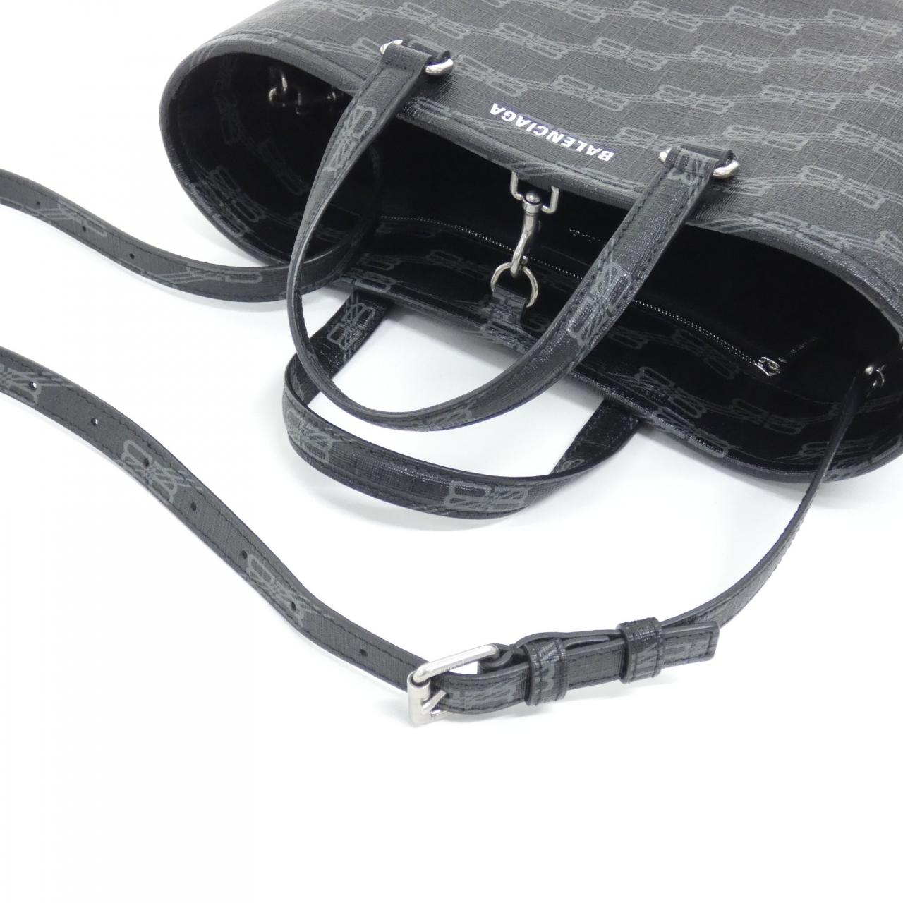 BALENCIAGA Everyday Shopper 702699 210DJ Handbag Canvas 5