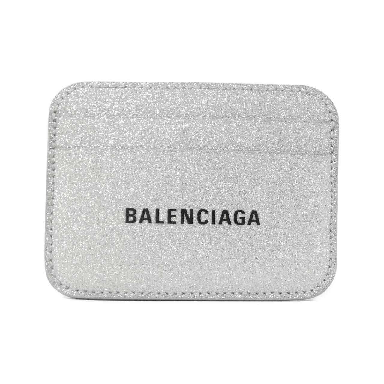 BALENCIAGA Hourglass 593812 210IE Card Case Canvas