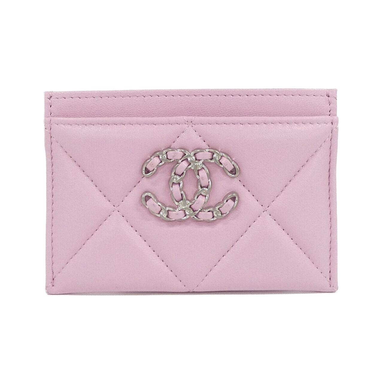 CHANEL Chanel 19 AP1167 Card Case Lambskin