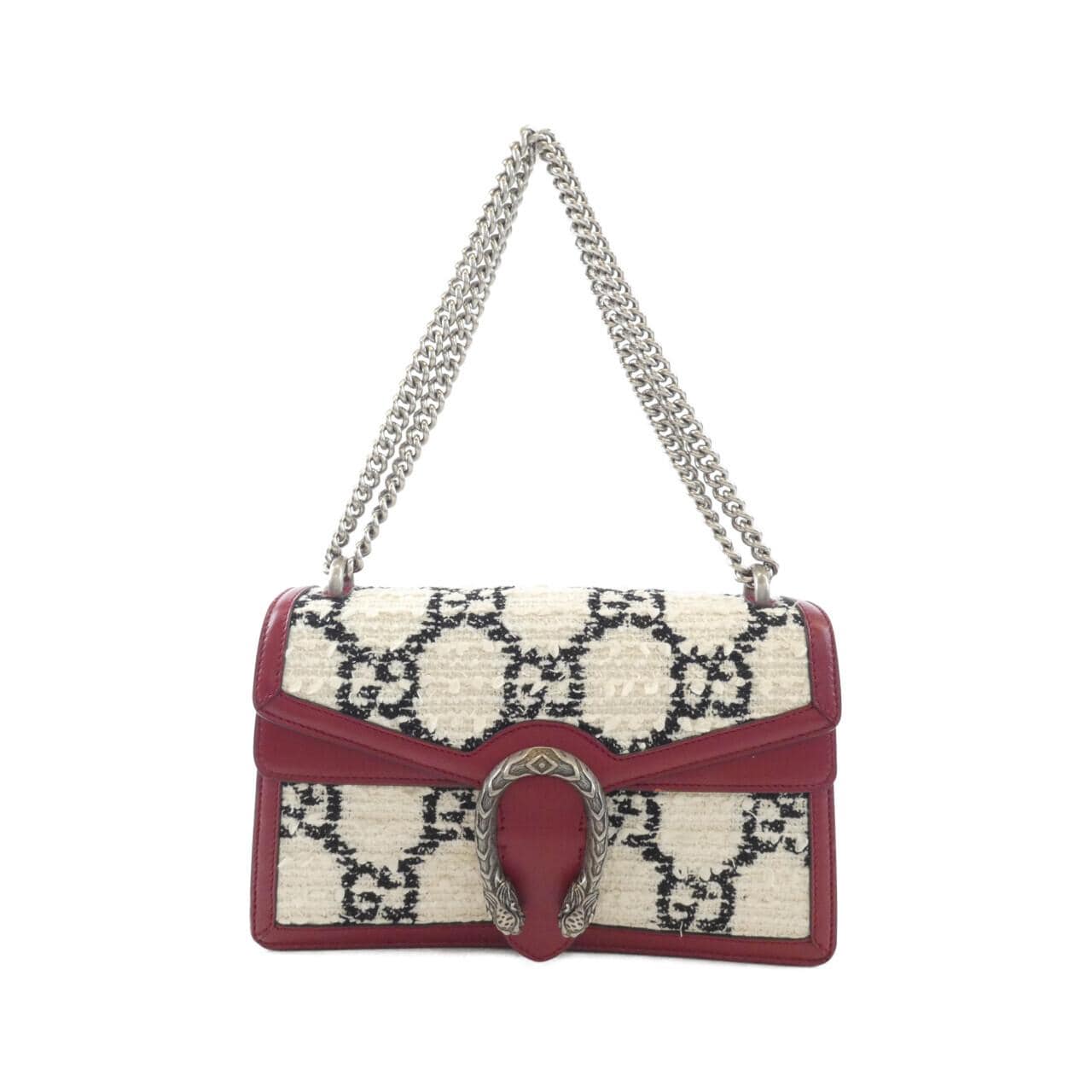 GUCCI Dionysus 400249 G32AN 肩背包 粗花呢