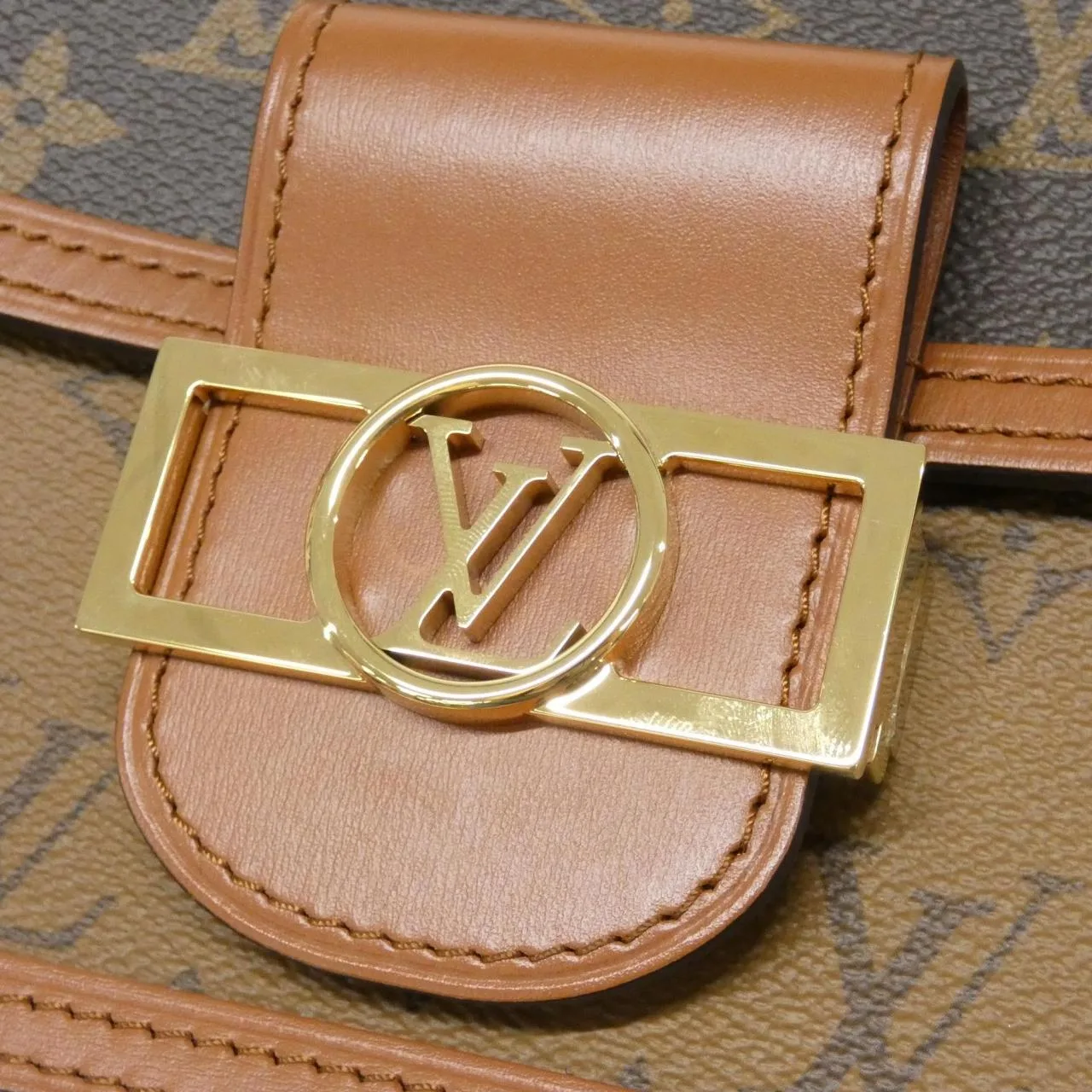 LOUIS VUITTON Dauphine M45959 Shoulder Monogram Black Monogram Rank A - Thumbnail 4