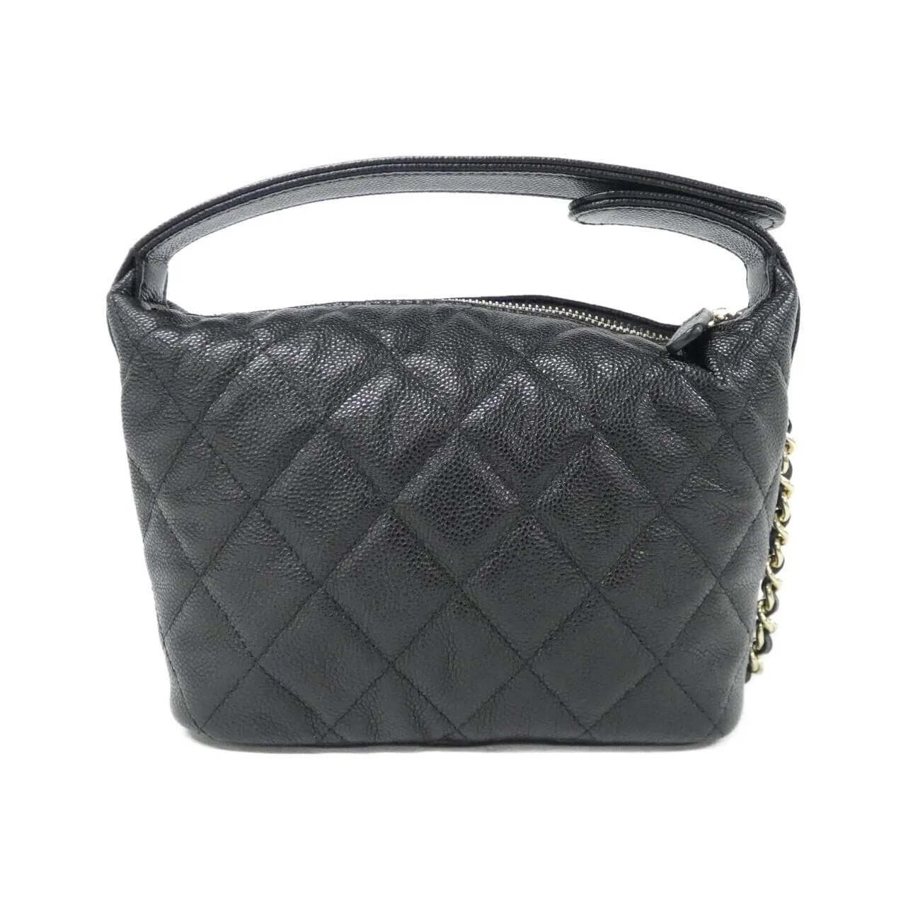 CHANEL Timeless Classic AP4386 Handbag Grained Calfskin Black Grained Calfskin - Thumbnail 2