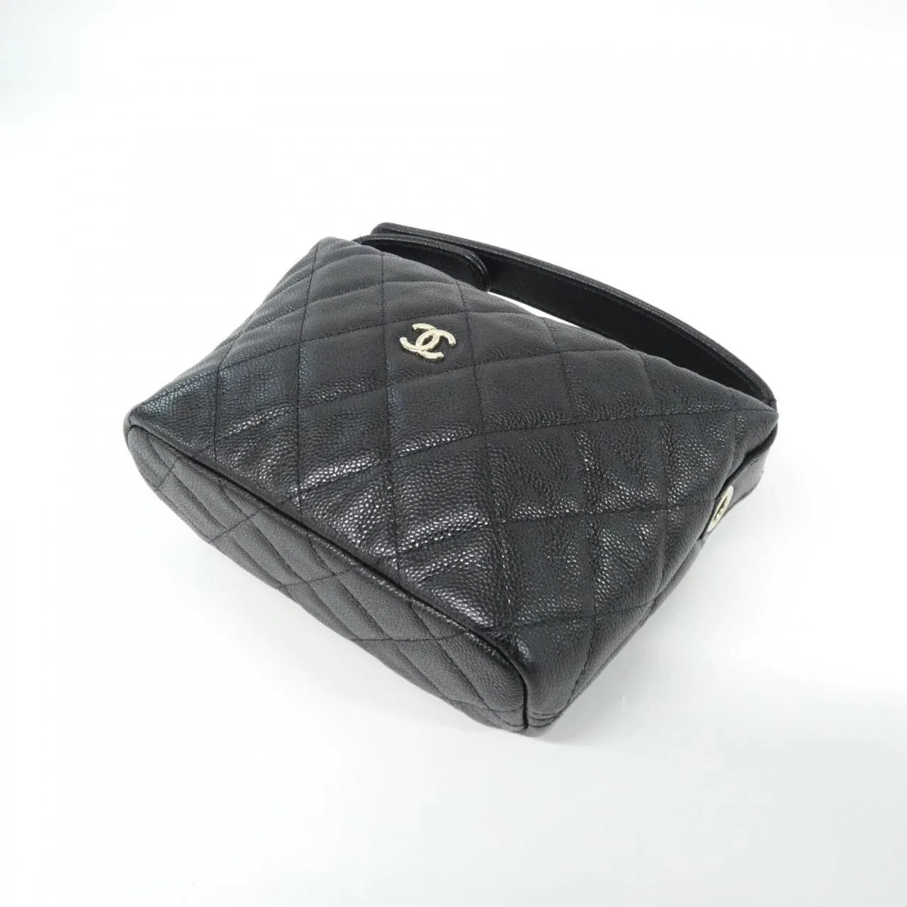 CHANEL Timeless Classic AP4386 Handbag Grained Calfskin Black Grained Calfskin - Thumbnail 3