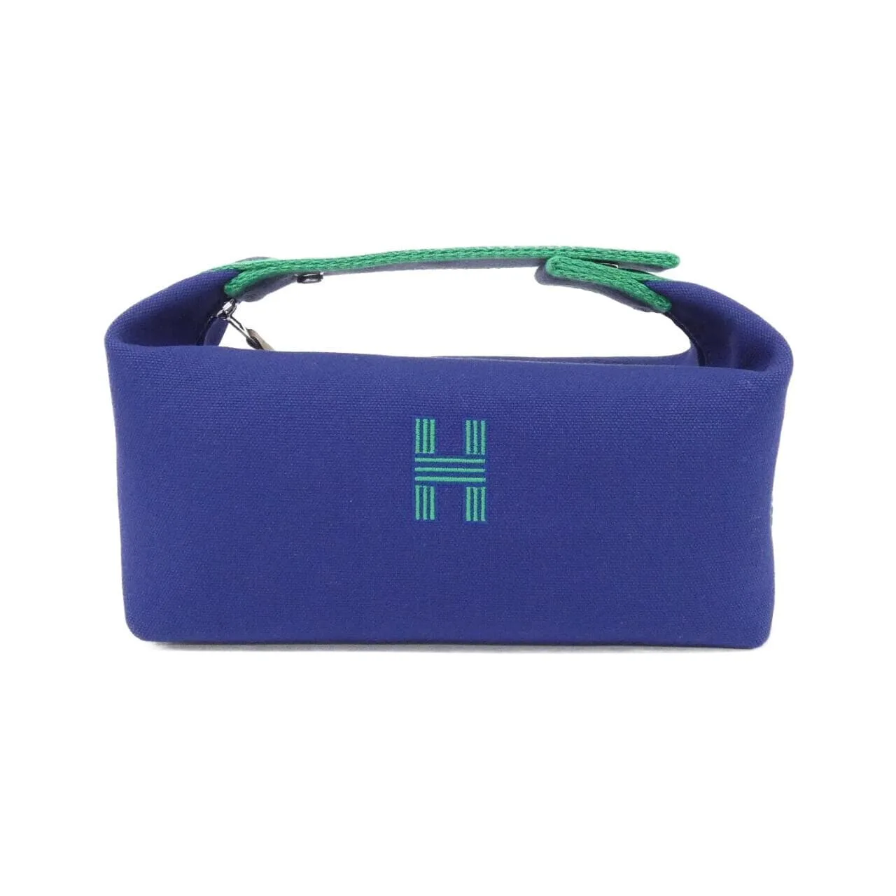 HERMES 103222M Pouch Canvas Black