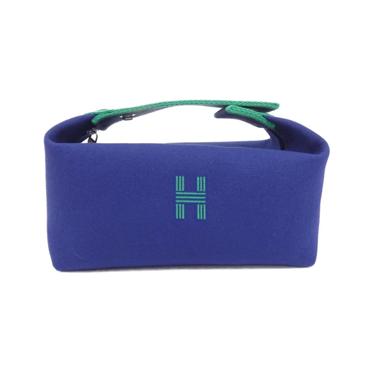 HERMES 103222M Pouch Canvas Black