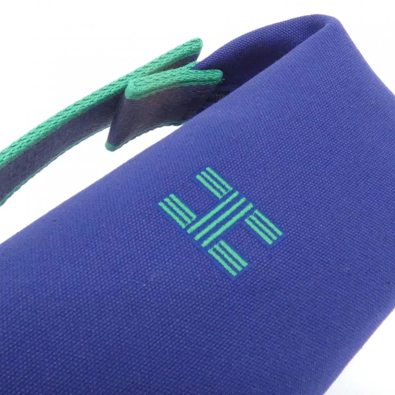 HERMES 103222M Pouch Canvas Black Canvas Rank A - Thumbnail 4