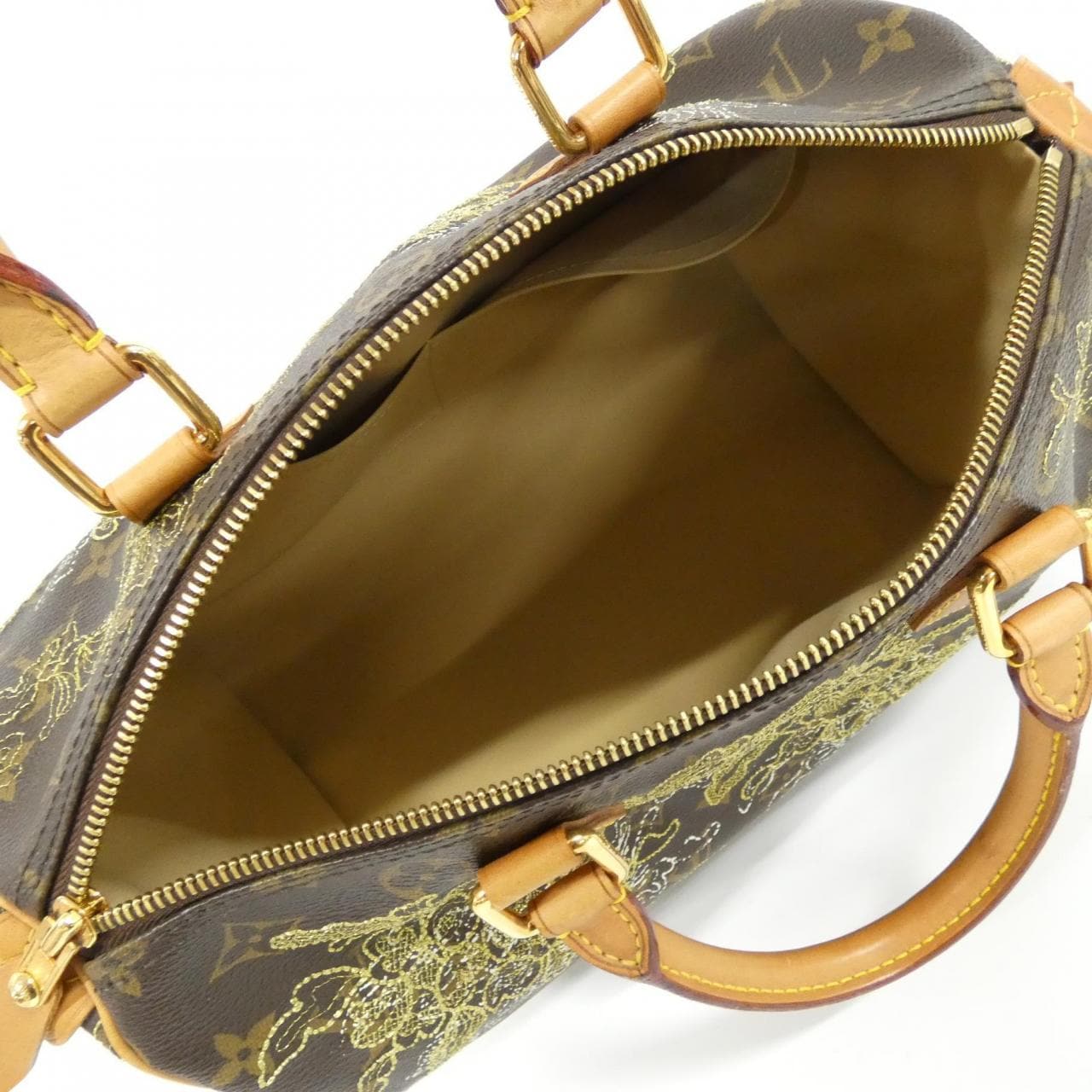 LOUIS VUITTON Speedy M95397 Boston Bag Monogram Black Monogram - Thumbnail 9