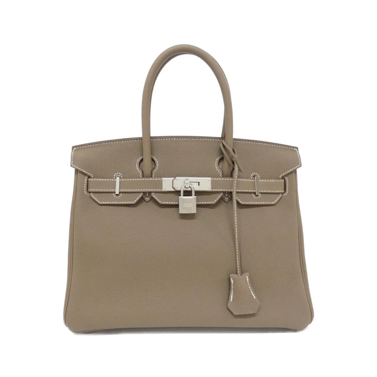 HERMES Birkin 030520CK Handbag Togo Etoupe