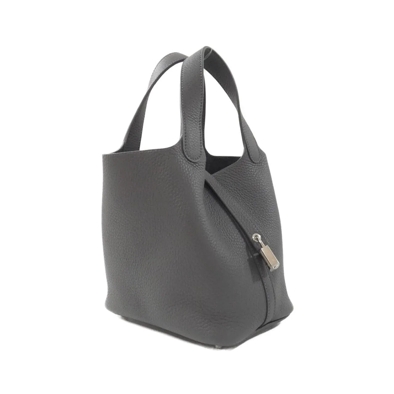 HERMES 056289CK Handbag Clemence