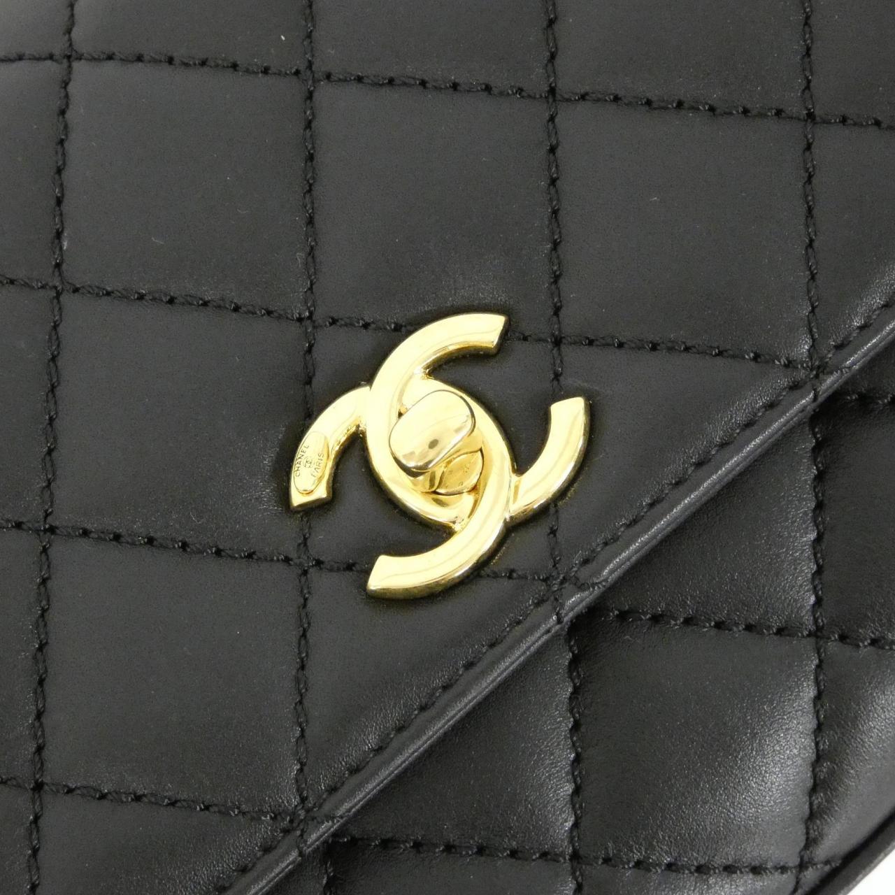 CHANEL Coco Handle AS2215 Bag Black Rank A - Thumbnail 4