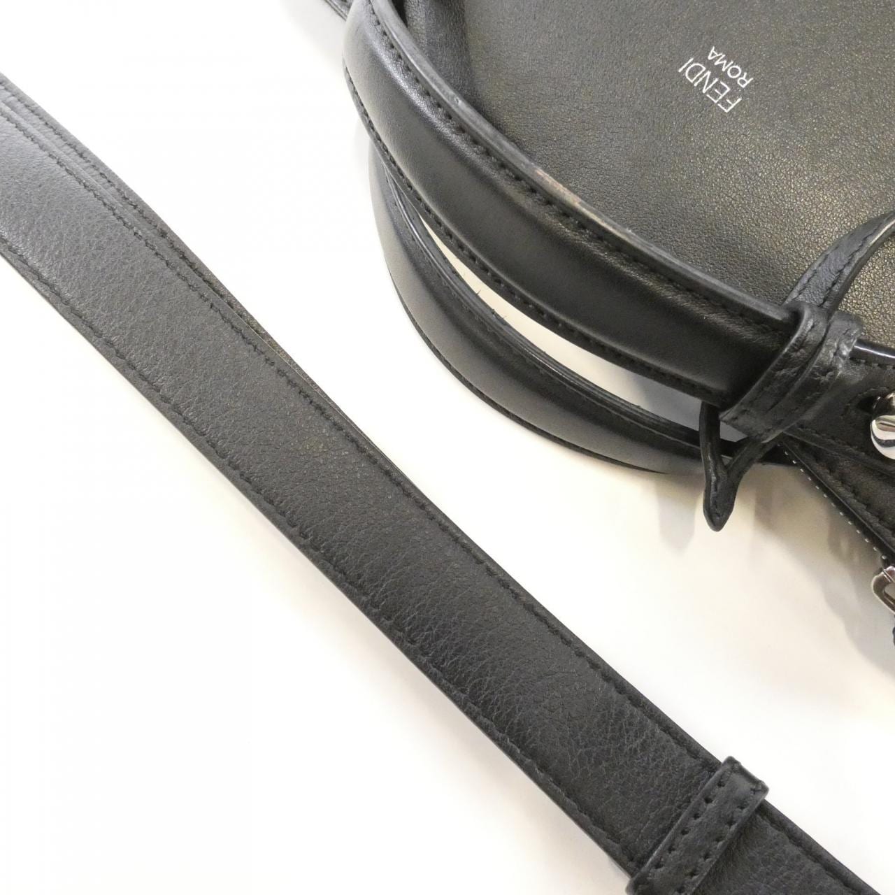 FENDI By The Way 8BL146 1D5 Bag 黑色 中古品B - 縮圖 6