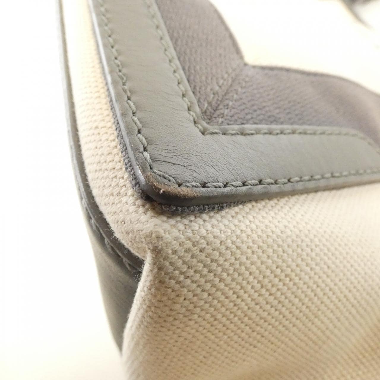 BALENCIAGA 339933 AQ38N Bag Canvas 深藍色 帆布 - 縮圖 3