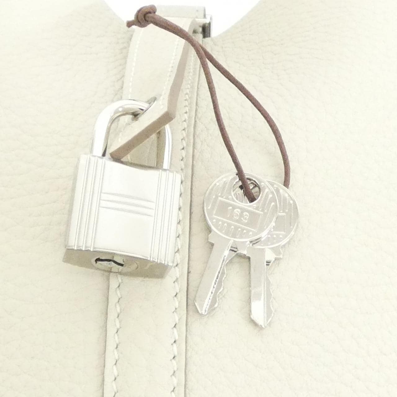 HERMES HERMÈS Picotin 056289CK Bag Clemence Clemence 皮 未使用品 - 縮圖 3