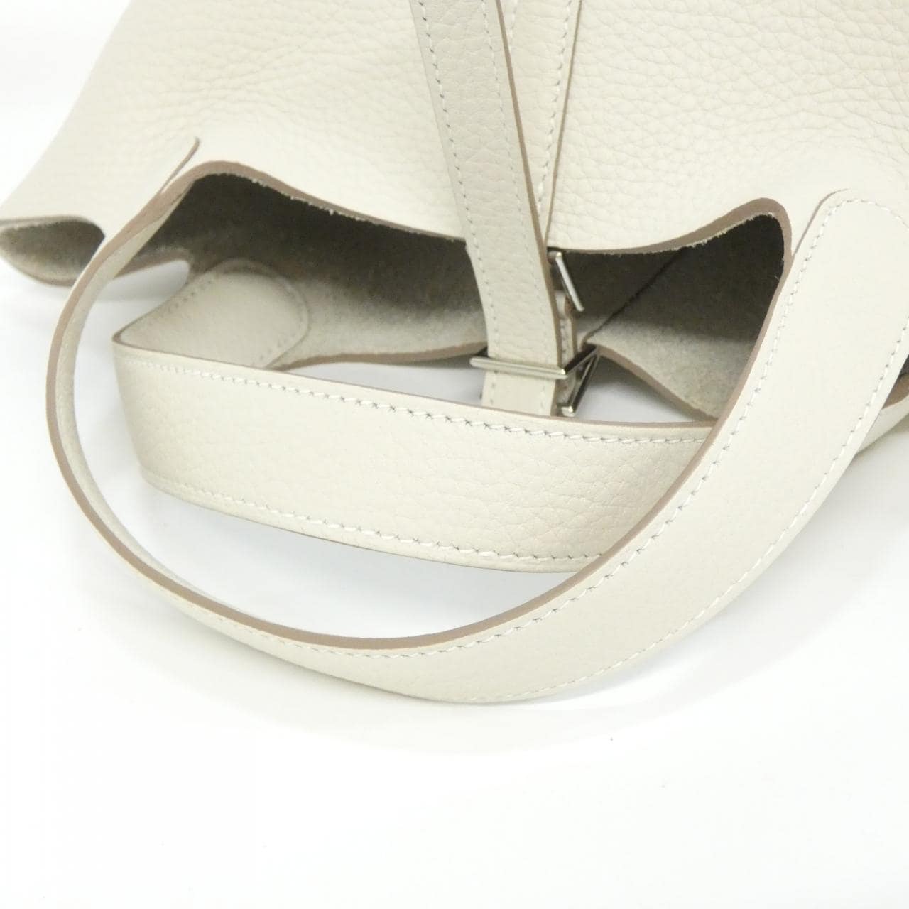 HERMES HERMÈS Picotin 056289CK Bag Clemence Clemence 皮 未使用品 - 縮圖 4