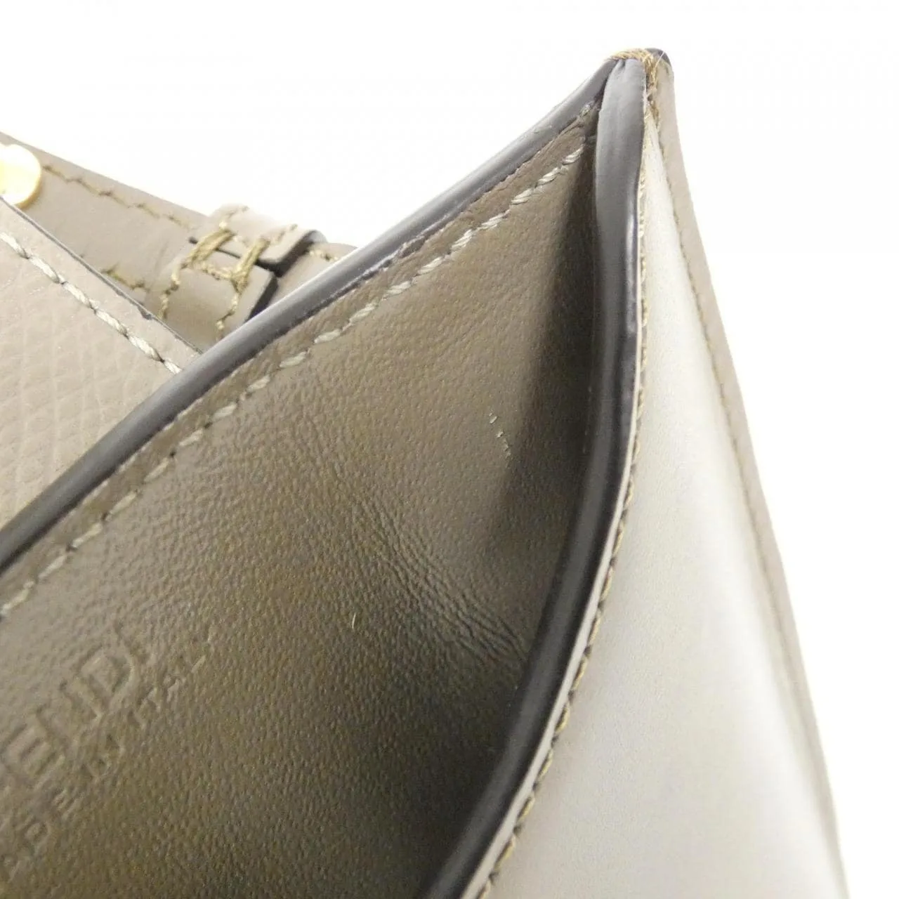 FENDI 7AS188 ALWA Wallet Leather Black Leather Rank A - Thumbnail 7