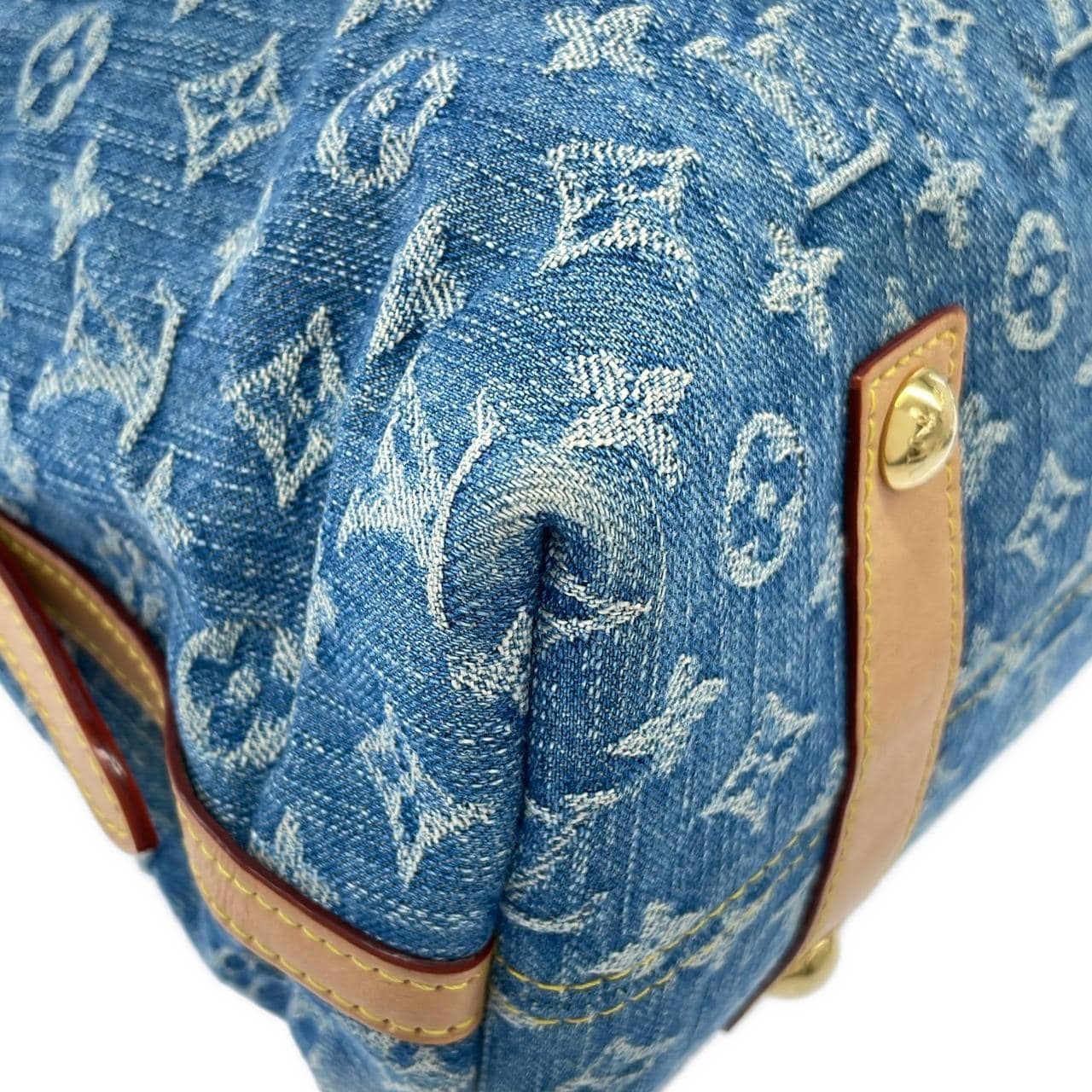 LOUIS VUITTON M46855 Shoulder Bag Monogram Blue Monogram - Thumbnail 3