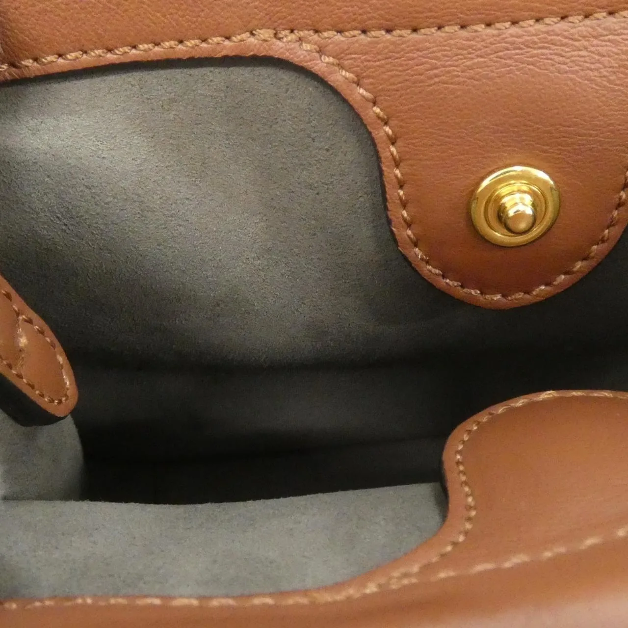 FENDI 8BT306 A5DY Handbag 棕色 中古品A - 縮圖 8