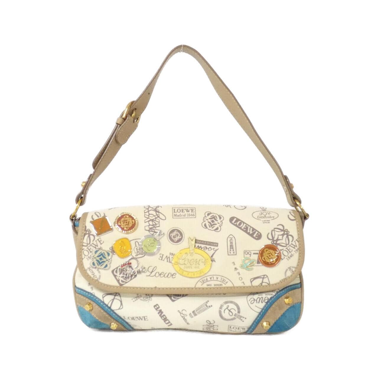 LOEWE Shoulder Bag Canvas