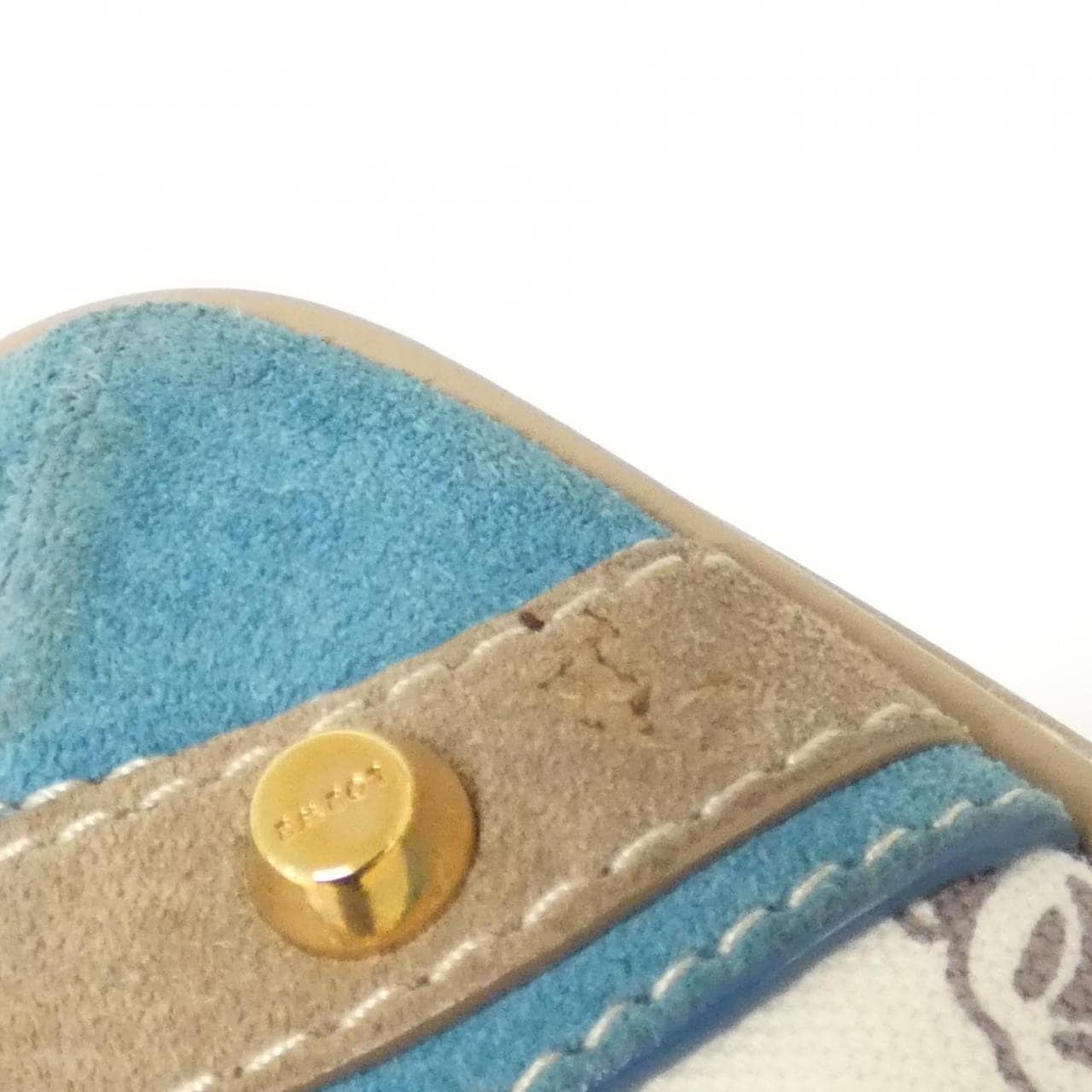 LOEWE Shoulder Bag Canvas White Canvas - Thumbnail 4