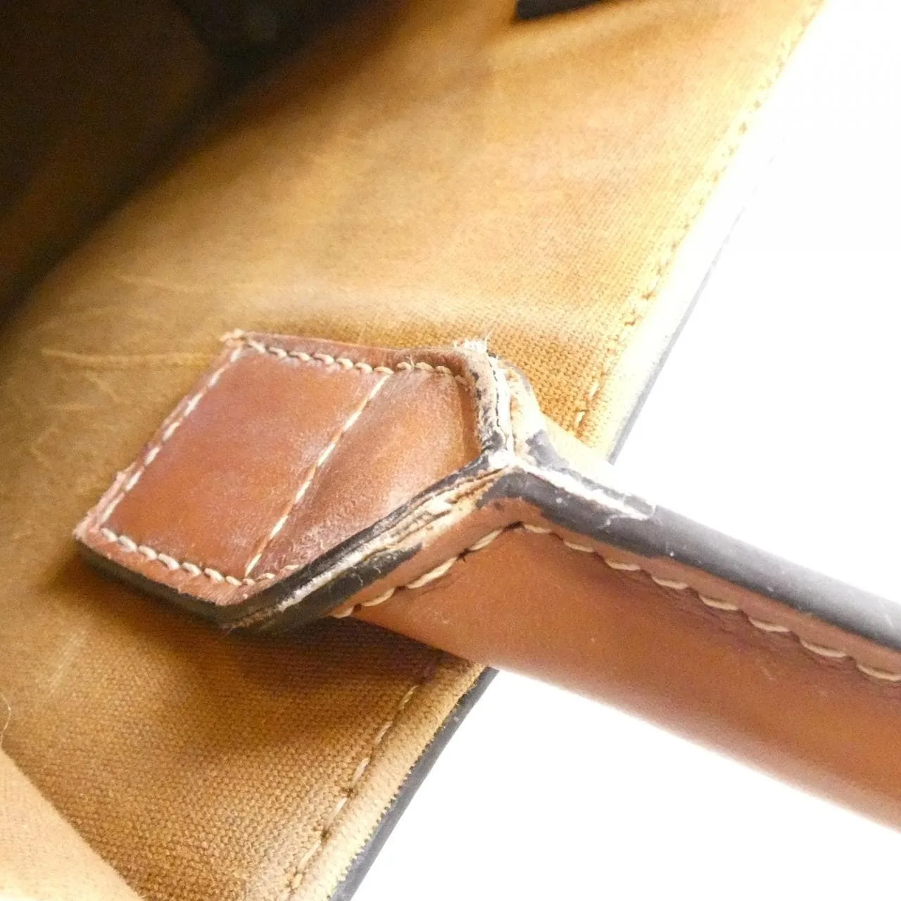 CELINE Cabas 194372BZK Handbag Canvas Black Canvas - Thumbnail 6