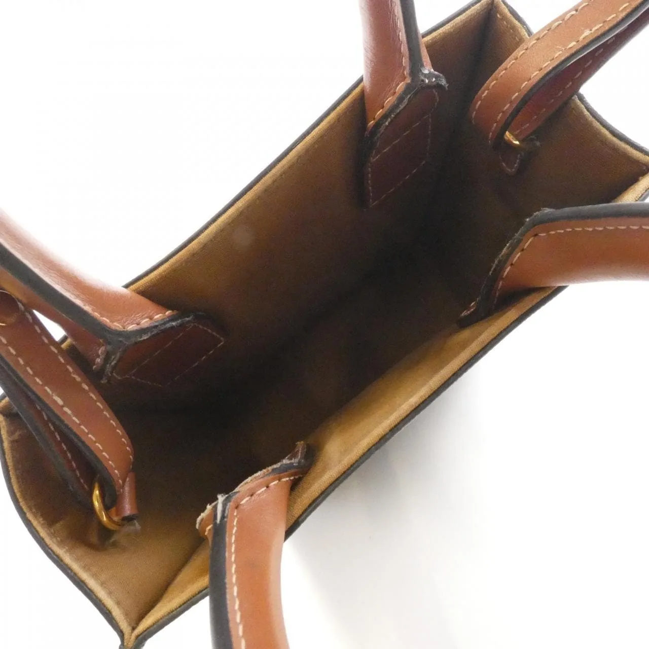 CELINE Cabas 194372BZK Handbag Canvas Black Canvas - Thumbnail 7