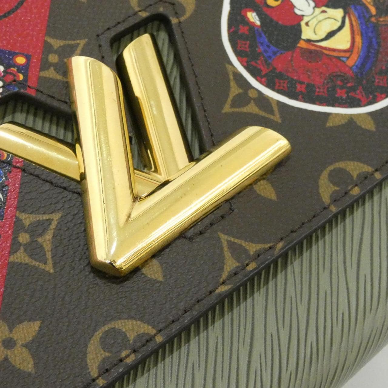 LOUIS VUITTON Twist M43497 Shoulder Bag Monogram Black Monogram - Thumbnail 4