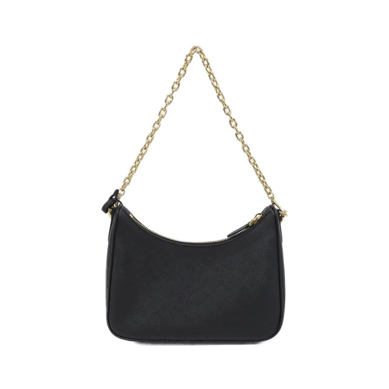 PRADA 1BH204 Shoulder 黑色 中古品A - 縮圖 2